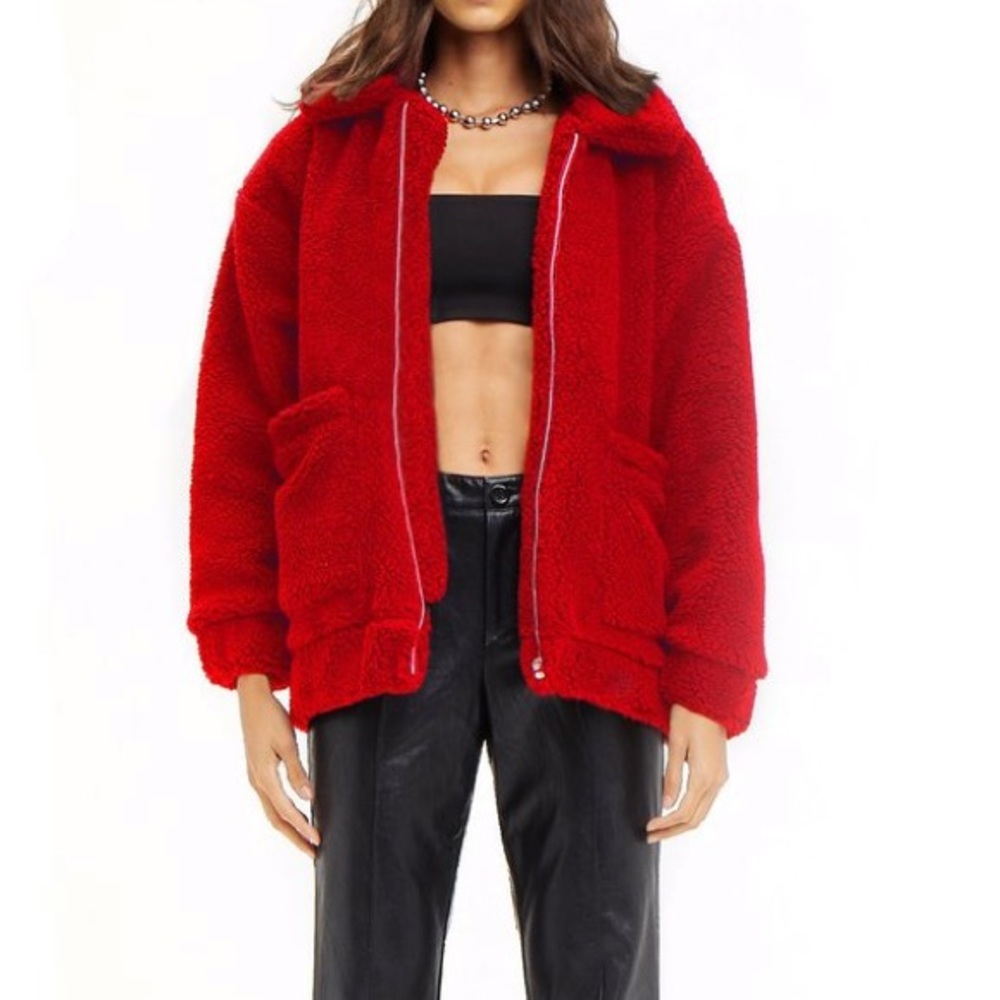 Red Pixie Coat
